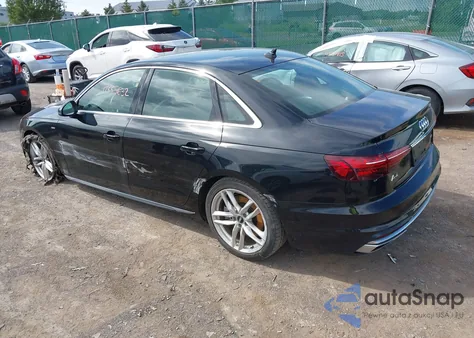 2021 Audi A4 Premium 45 Tfsi S Line Quattro S Tronic из США, поврежденный, VIN WAUDAAF48MA030813